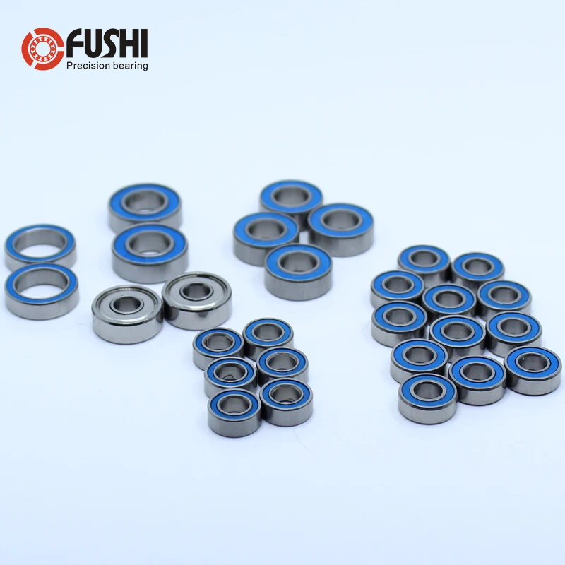 Axial RC Ball Bearing Set for 1/10 SCX10  II ( V2) Kit and 1/10 SCX10 II (V2) RTR 28Pcs Bearings