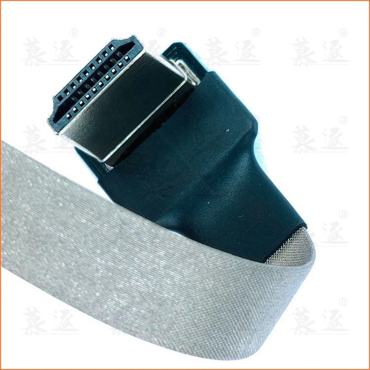 Magnetischer Ring, störungsfrei, HD-kompatibel, unterer Winkel, FPC Mini HD C auf HDTV, A-Stecker, FPV-HDTV-Flugzeugkabel, mehrere Antennen