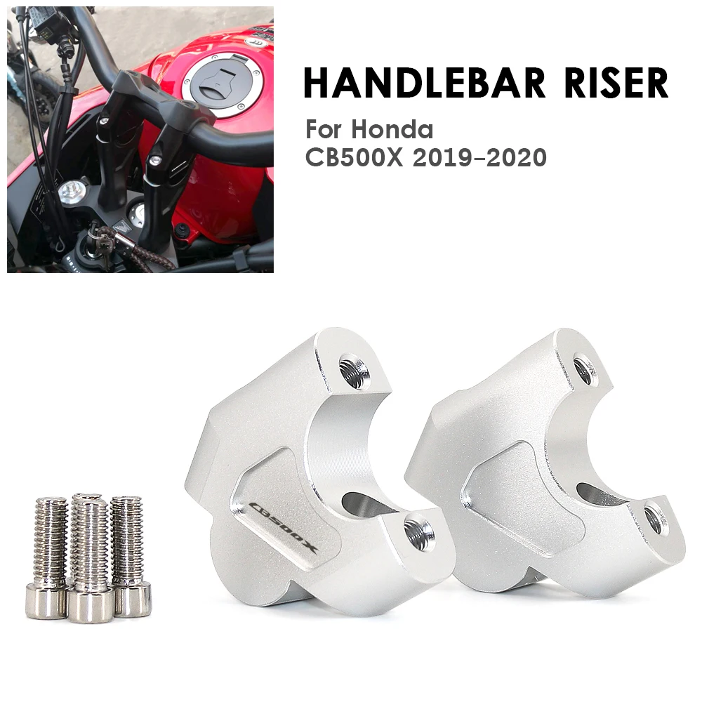 

New Handlebar Riser For Honda CB500X 2019 2020 Motorcycle Handle Bar Raiser Height up Moves Backward Adapter Clamp