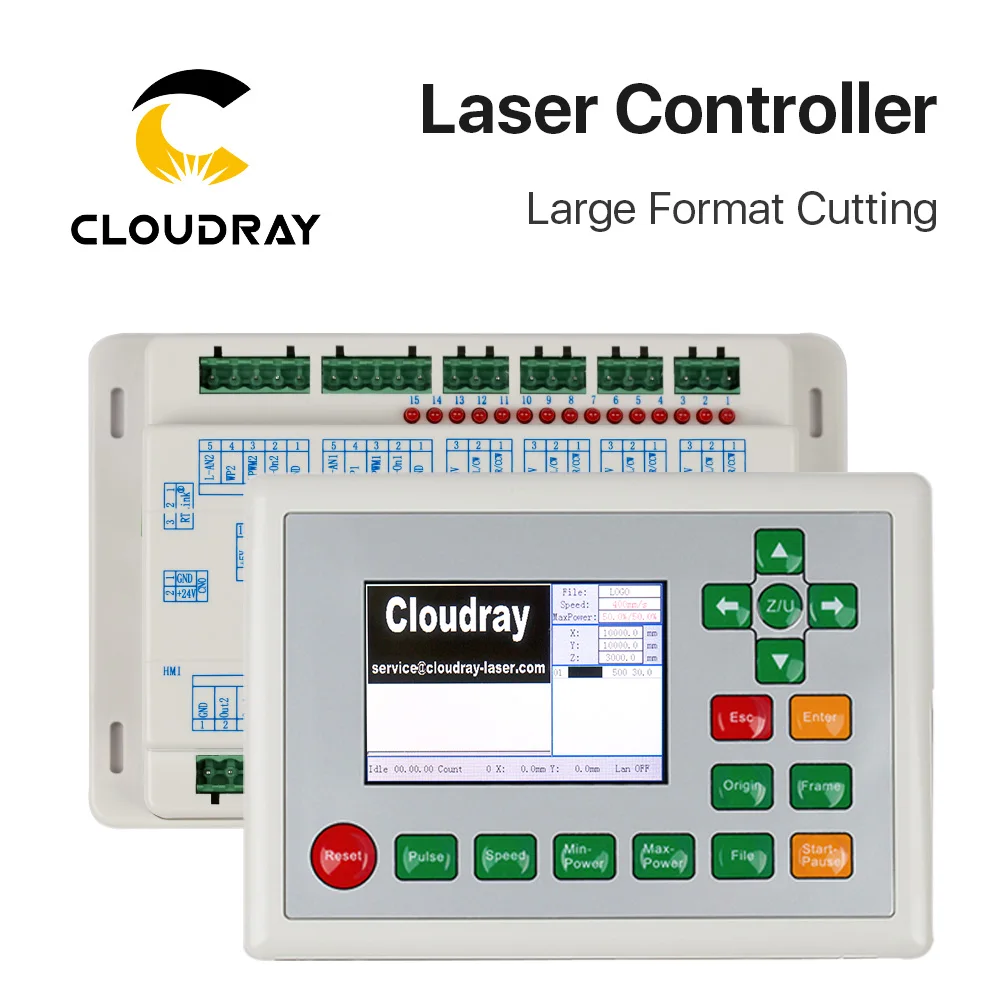 Cloudray CO2 Controller Large Format Cutting RDC6442G-DFM-RD for Laser 10600nm 10.6um Cutting Engraving Machine