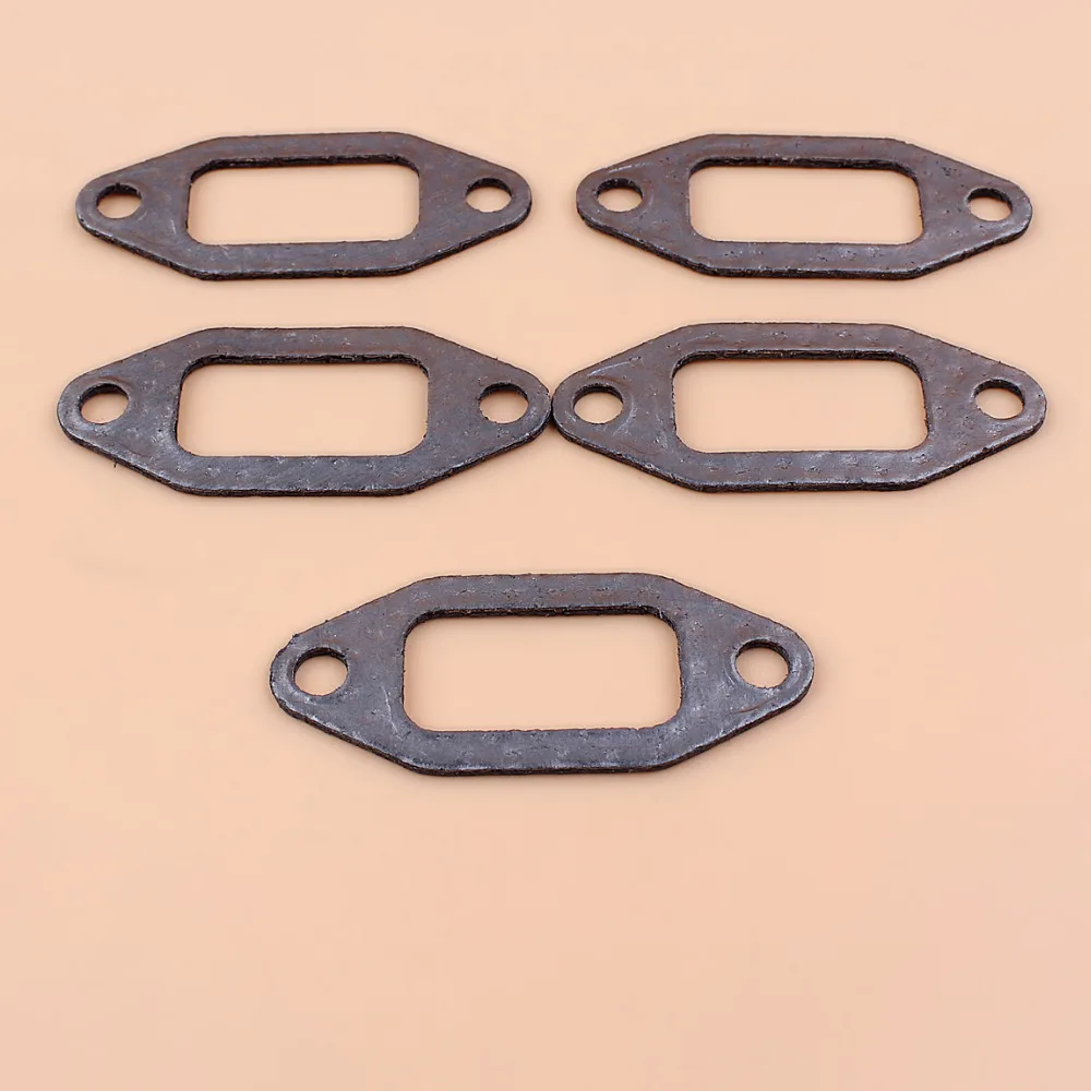 5 개/몫 배기 머플러 가스켓 Fit Husqvarna 365 371 372 XP 385 390XP Jonsered 2066 2165 2071 2171 전기 톱 # 503 77 59-01