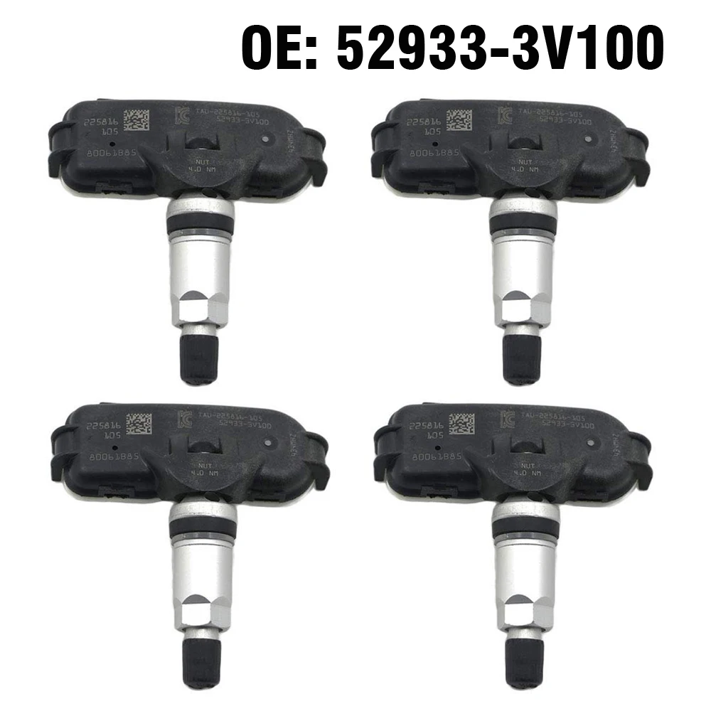 

4 PCS Car Tire Pressure Monitor Sensor TPMS 52933-3V100 434MHZ for Hyundai i40 VF 2011 2012 2013 2014 Grandeur Azera