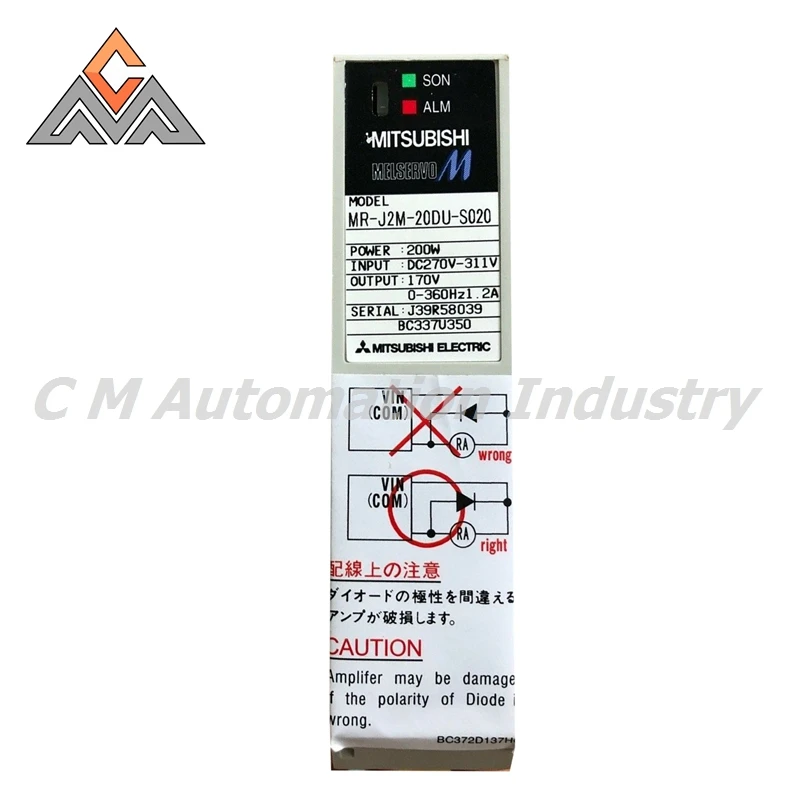 

New PLC Driver MR-J2M-20DU-S020 MR-J2M-P8A-S019 MR-J2M-10DU-S020 MR-J2M-70DU-S020 MR-J2M-40DU MR-J2M-D01 MR-J2M-20DU-PS