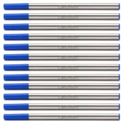 L 109mm 0.7 mm Tip Rollerball Pen Refills Refills For Waterman S0112670 German Ink 54090 540951