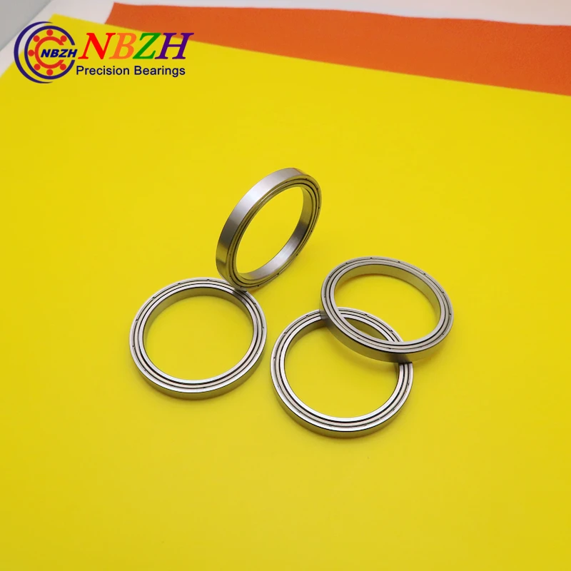 NBZH Bearing2pcs Free Shiping The High Quality  ABEC-3 Of ultra-thin Deep Groove Ball Bearings 6709-2RS 6709ZZ 45*55*6 Mm