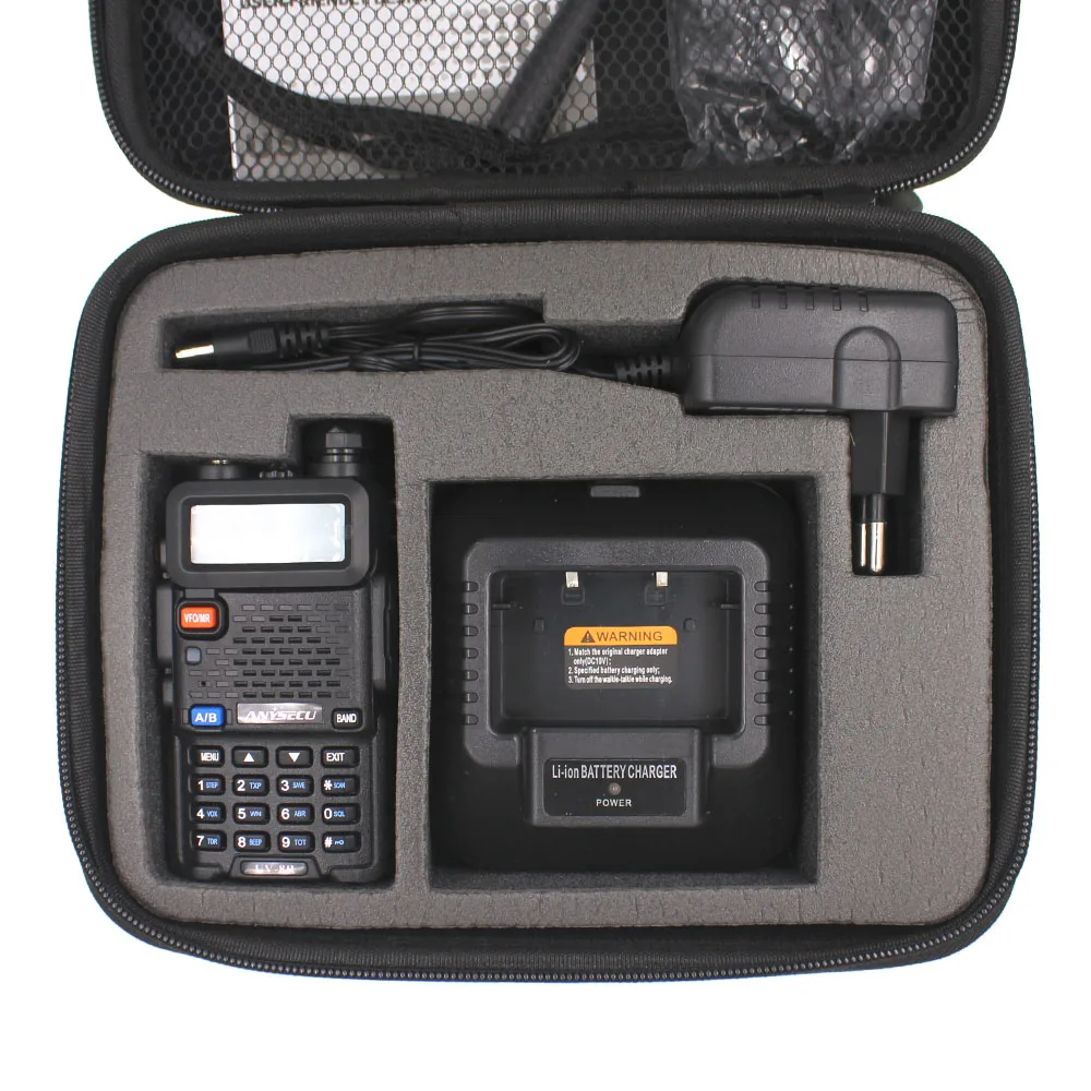 UV5R Case bag Handbag Portable Bag Suitable for Baofeng UV-5RA UV-5RE DM-5R plus High Quality Walkie Talkie Accessories