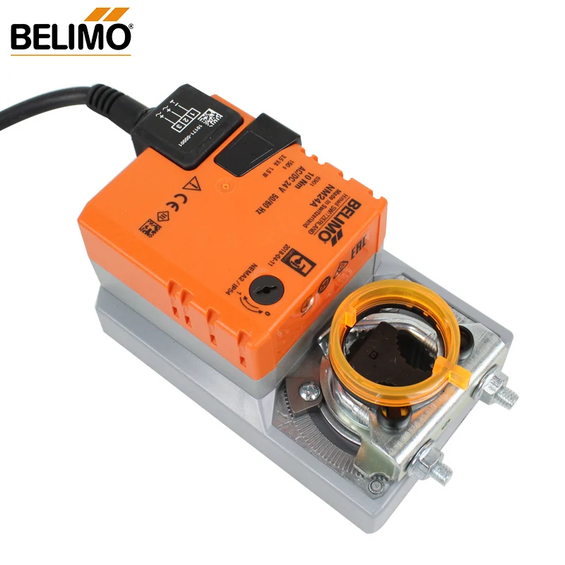 BELIMO 10Nm AC/DC 24V NM24A NM24-TP Damper Actuator for Operating Air Control Dampers in Ventilation and HVAC System