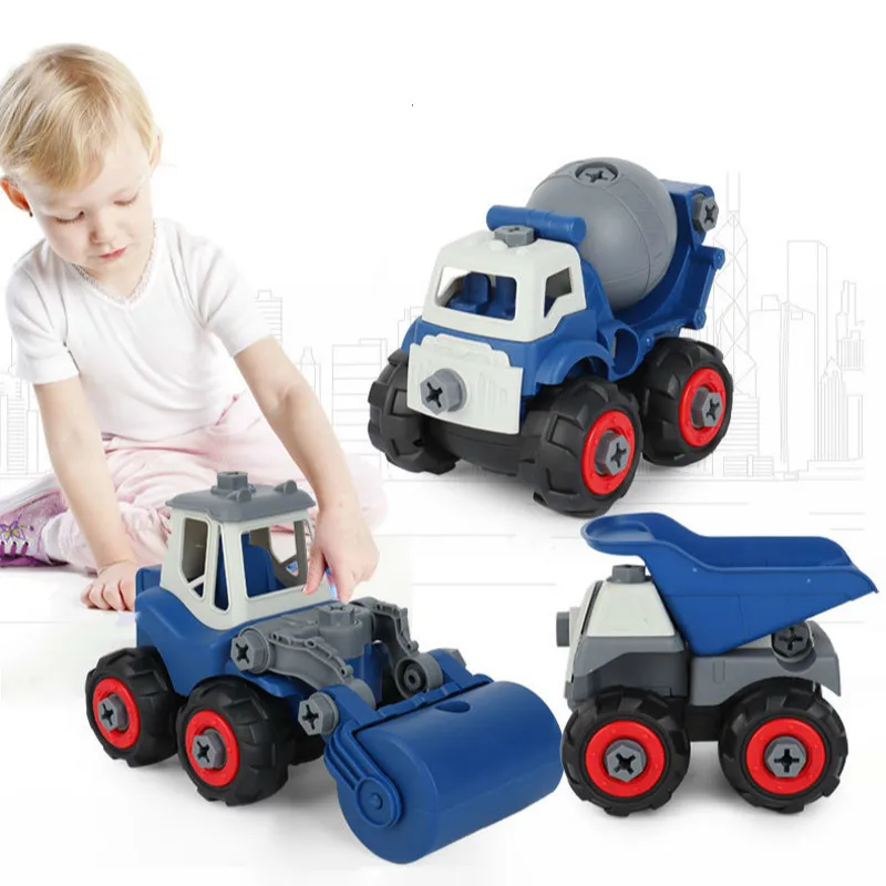 2019 New 16 Styles Mini Engineering Car Tractor Toy Dump Truck Model Classic Toy Alloy Car Children Toys Engineering Vehicle