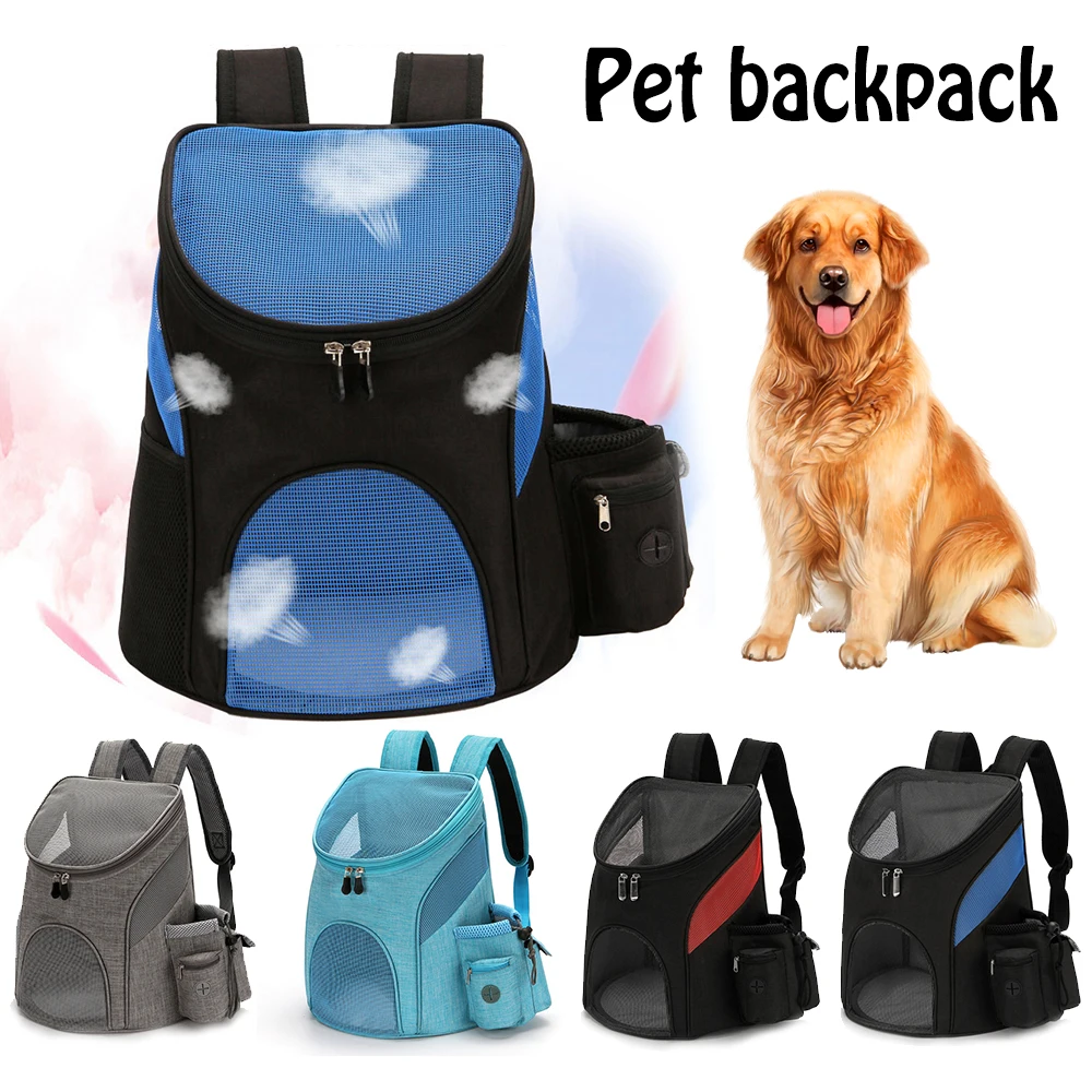 2023 New Pet Carrier Backpack for Dogs and Cats Puppies Fully Ventilated Mesh for Travel Hiking Walking & Outdoor Use Portable