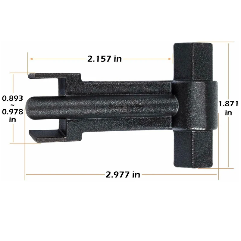 NONY (Black) 6779 Injector Puller for GM Duramax 6.6L Engine 2005~2011 Replaces OTC 6779/Kent Moore J-46594 Heavy Duty Steel