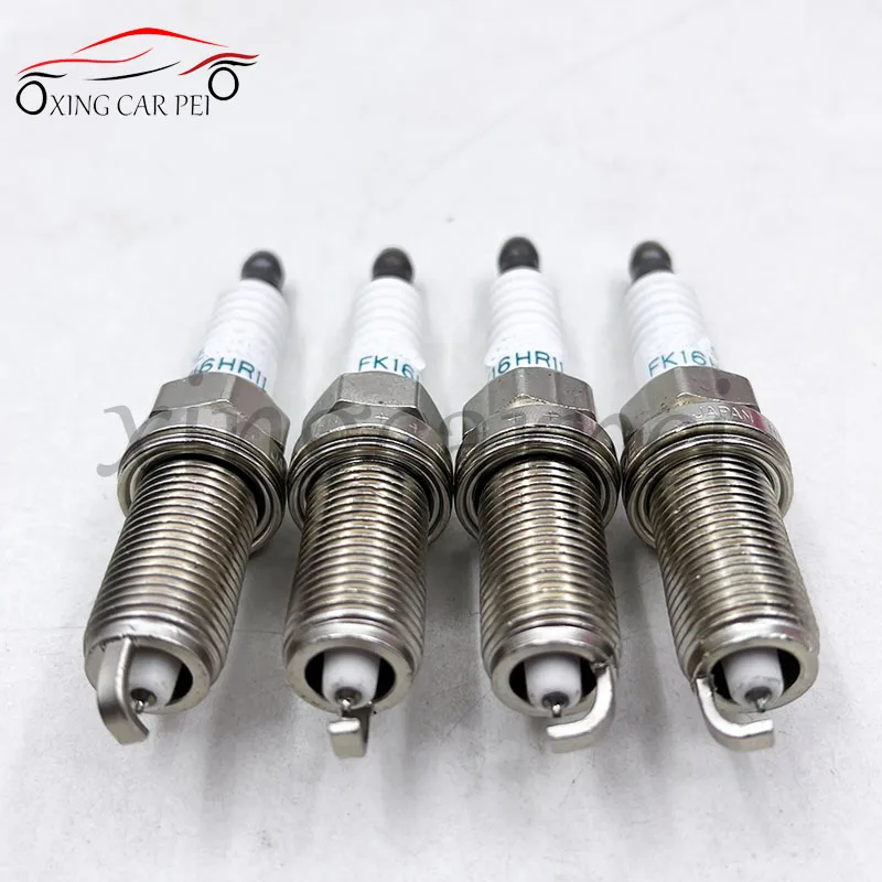 4pcs FK16HR11 90919-01243 Dual Iridium Spark Plugs for Toyota ALLION AURIS URBAN CRUISER 1.5 267700-7140 VFKH16 Auto Part