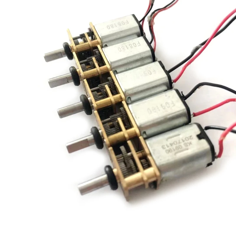 لمحرك لعبة تيار مستمر 5 فولت 310 سرعة الحد المحرك N20 رمح عجلة تروس صغيرة موتور تروس مع علبة التروس المعدنية الكاملة-محرك صغير
