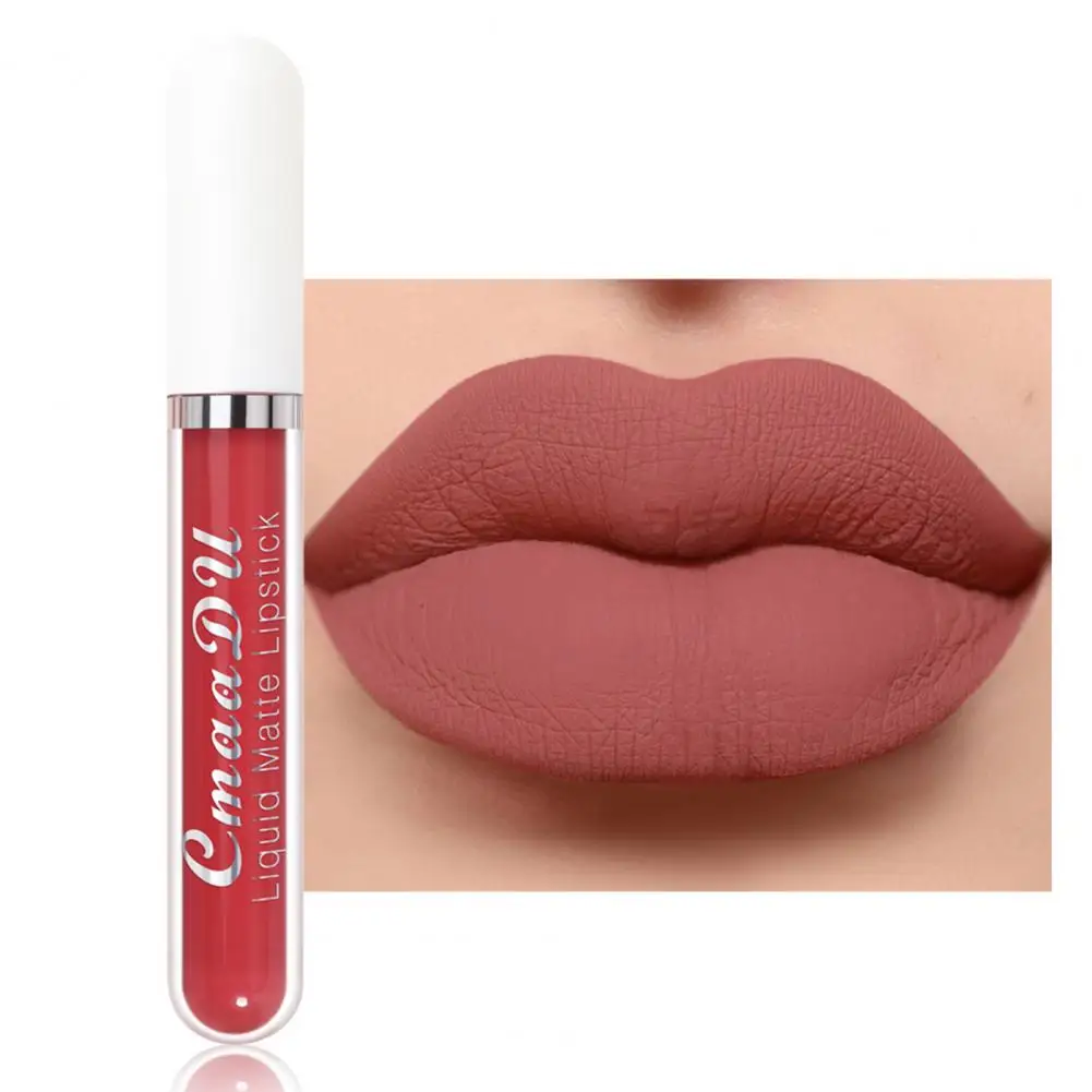 80% Hot Sale 2.5ml Lipstick Long Lasting Waterproof Matte Velvet Liquid Lip Glaze for Gifts