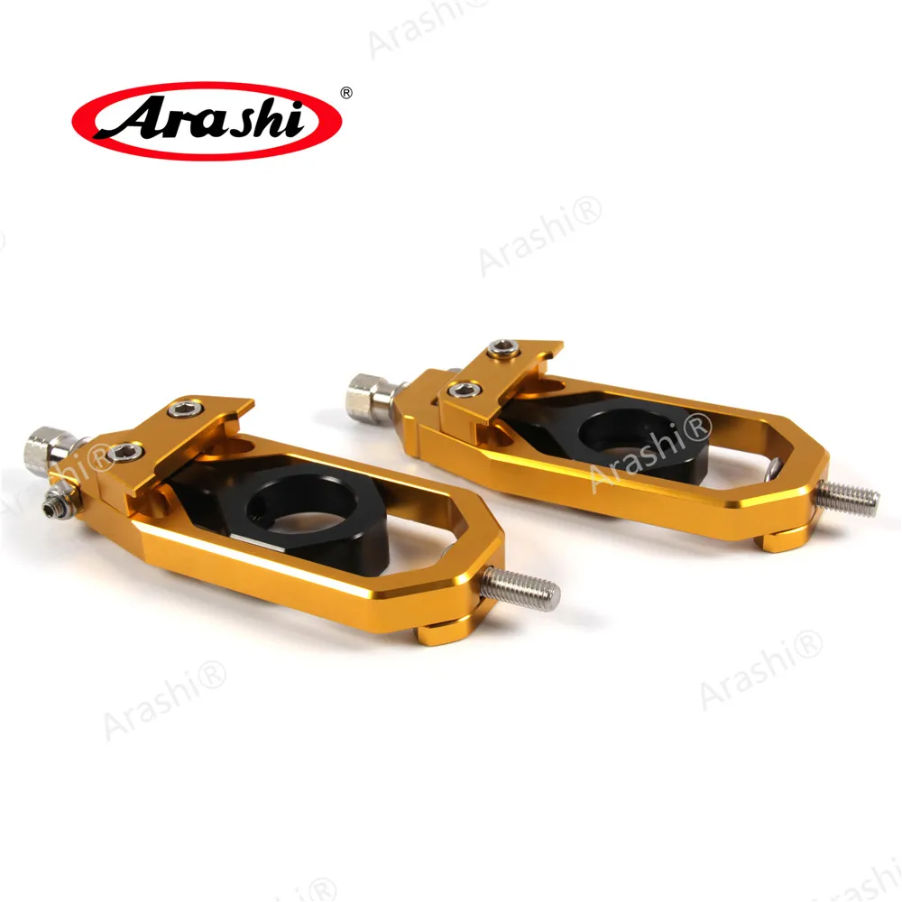 Arashi Motorcycle Accessories CNC Rear Chain Adjuster Tensioners Caten For YAMAHA TMAX 530 TMAX530 T-MAX 530 2012-2015 2013 2014