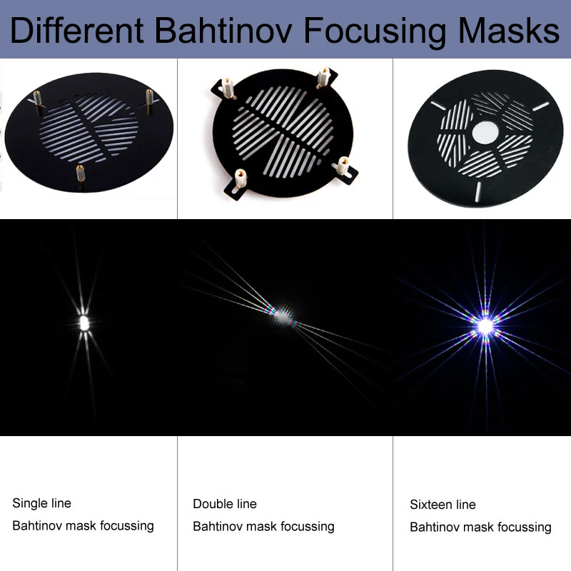 High Precision 16 Line Bahtinov Focusing Mask in Different Diameter Acrylic Focusing-mask for Astronomical Telescope Photography