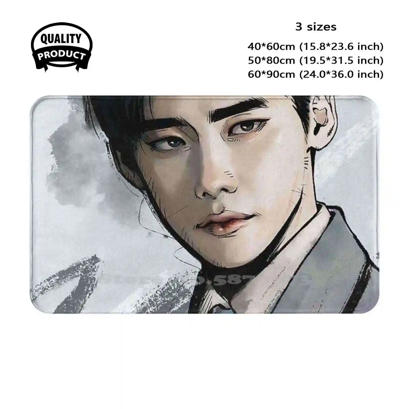 W Korean Drma Soft Cushion Home Carpet Door Mat Car Rug Korean Drama Boys Over Flowers Hani Kdrama K Pop Kpop Lee Min Ho Fan Gu