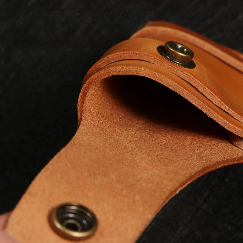 الخضروات المدبوغة حافظة جلدية سكين علبة تغليف سكين للفرد Scabbard