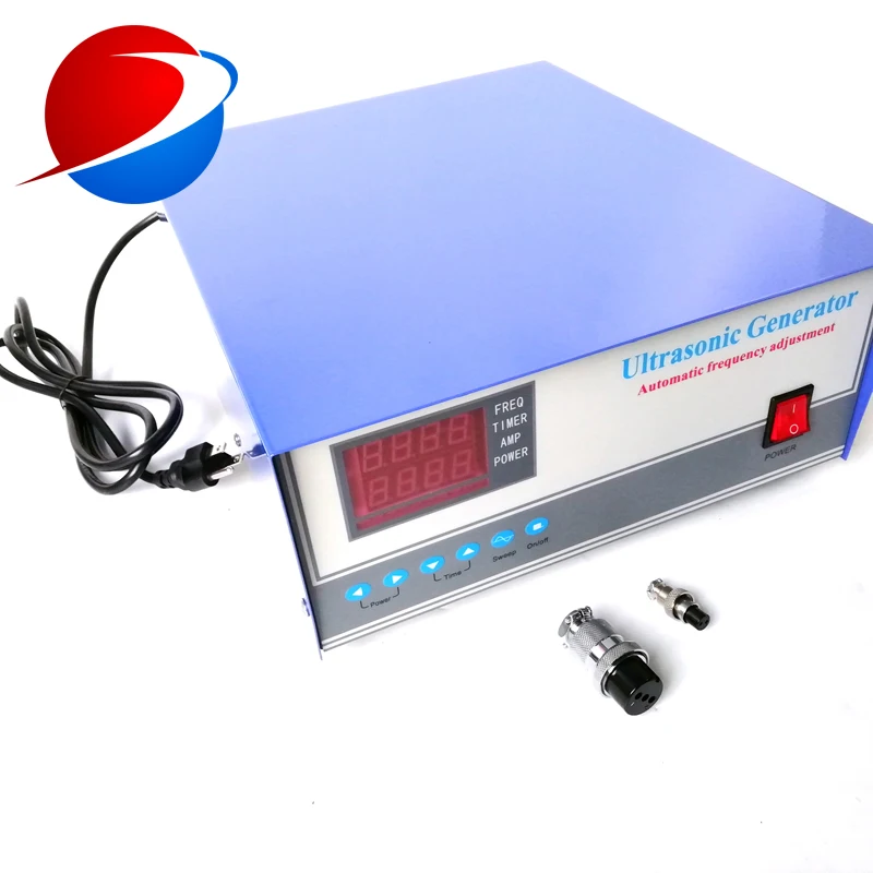 

28KHz 40KHz 120KHz Ultrasonic Generator Cleaning Tank Power Box For Multi Frequency Cleaning Sink