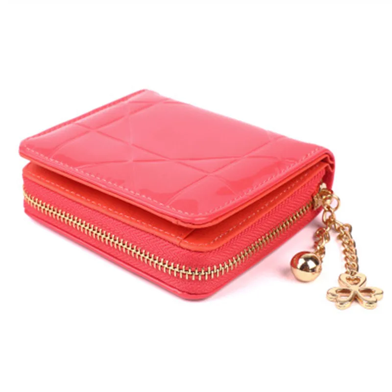 New Leather Women Wallet Hasp Small and Slim Coin Pocket Purse Women Wallets Cards Holders Luxury Brand Wallets Designer Purse