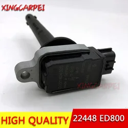 Free Shipping 22448-ED800 Ignition Coil Fit For Nissan Sentra 2.0L Micra March Note X-Trail Tiida g 22448 ED800 Auto Part