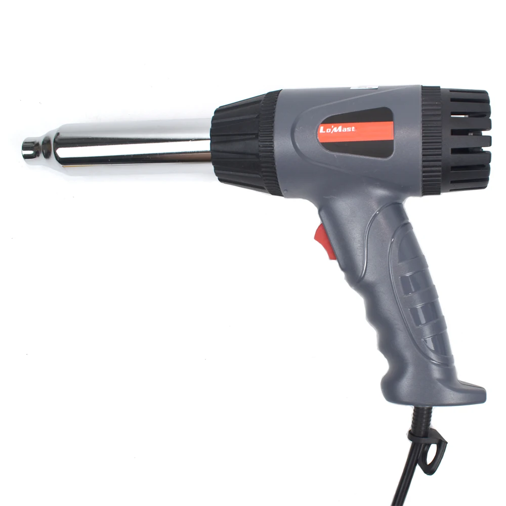 750W Plastic Welding Machine Hot Air Gun With 15Pcs PP Welding Sticks For Plastic Parts Repair
