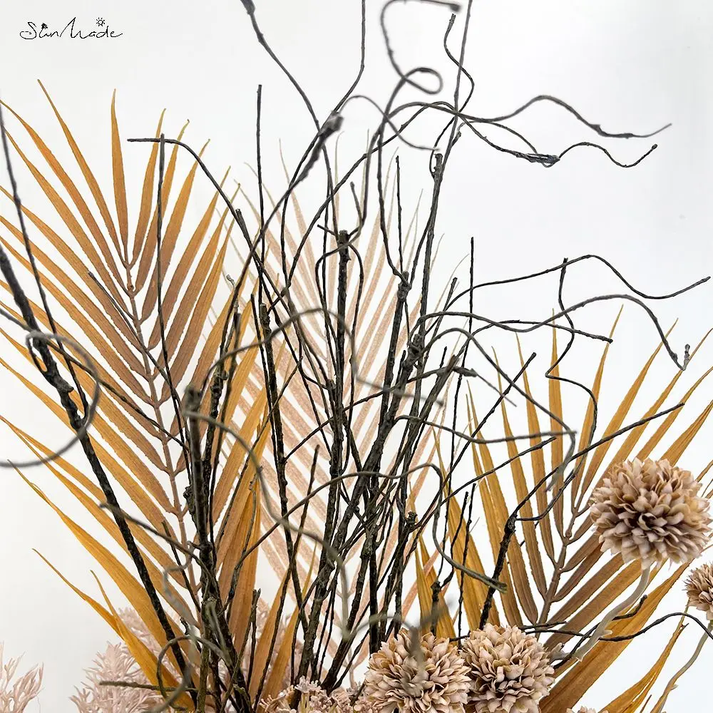 SunMade 70cm Artificial Dead-looking Tree Vines Deadwood Branch Flower Arrangement Supplies Fake Plants Flores Artificales Fall