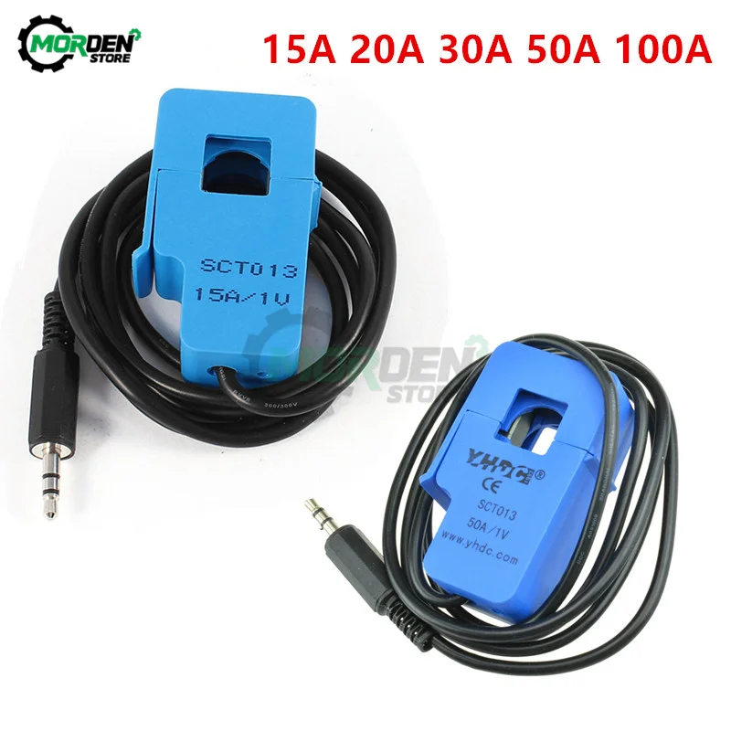 

Трансформатор напряжения переменного тока, 15 А, 20 А, 30 А, 50 А, SCT-013 А, 0-а