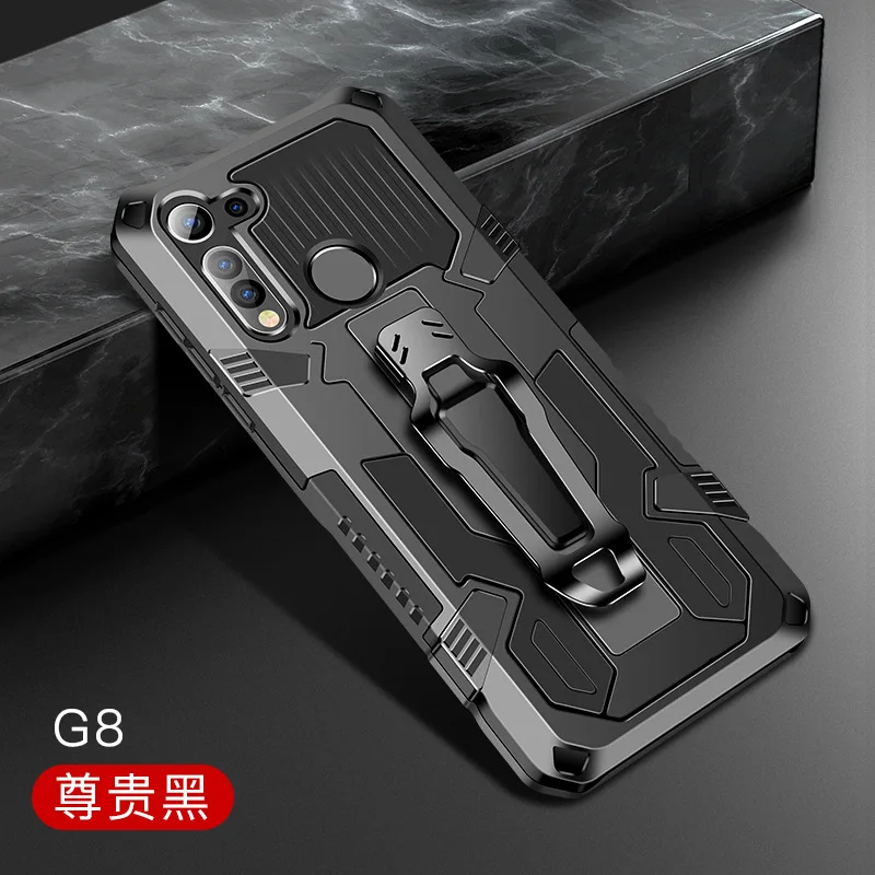 For OPPO Realme 5 Pro Realme5 5i Case Hard Armor shockproof With Stand protective Back Case for OPPO Realme 6 6i C11 C3 C2 C1