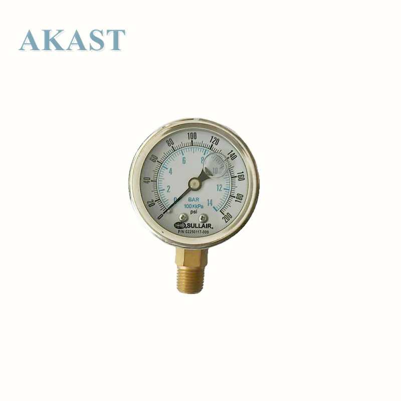 

040691 02250117-009 Air Compresor Pressure Gauge for SULLAIR Air Compressor