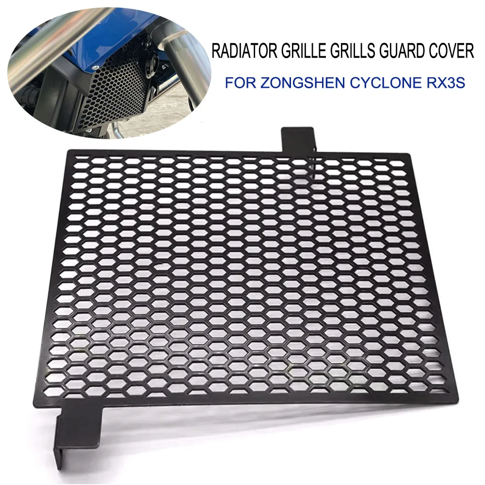 

For Cyclone RX3S Motorcycle Stainless Steel Radiator Grille Grill Guard Cover Protector Terrain 380 Adv