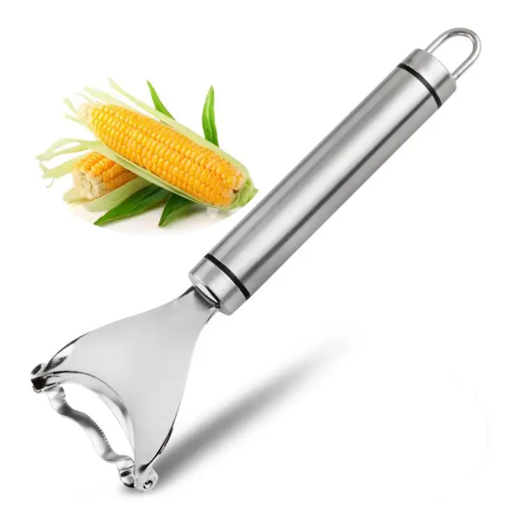 

50pcs Corn Peeler Premium Stainless Steel Kitchen Tool Corn Cutter Cob Peeler Corn Stripper Kernel Cutter SN3396