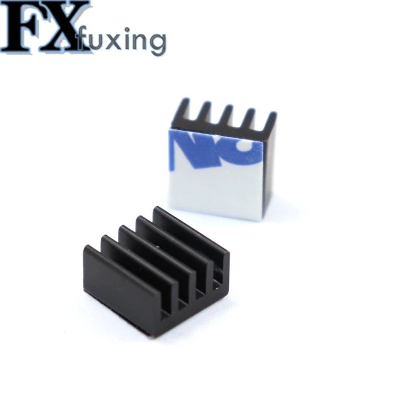 10PCS 9*9*5 8.8*8.8*5 mm Computer Cooler Radiator Aluminum Heatsink Heat sink for Electronic Chip Heat Cooling Pads With 3M Glue