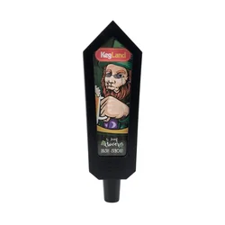 KegLand Bishop Tap Handle for Recipe Kits (Blackboard or Whiteboard)