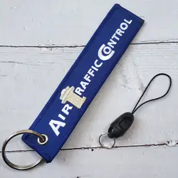 Embroidery Air Traffic Controller Phone Strap Wrist Strap for ID Card Gym Phone Straps Badge Camera GoPro String for Aviator