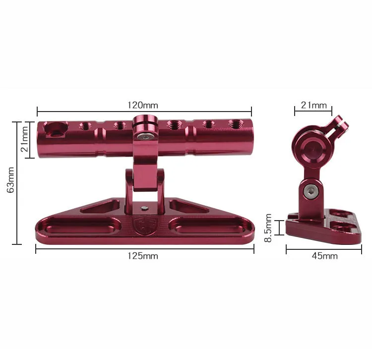 Universal Motorcycle Scooter Handlebar Phone Bracket Holder Mount for Ktm Kawasaki Harley Yamaha Bmw Honda Suzuki