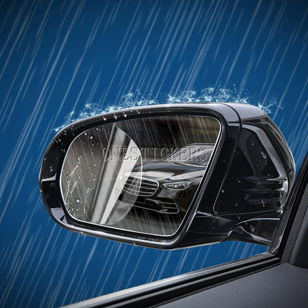 For Mercedes Benz B C E S GLC GLB GLA Class W247 W205 W213 W222 X253 X247 H247 Car Rearview Mirror Anti Rain Fog Waterproof Film