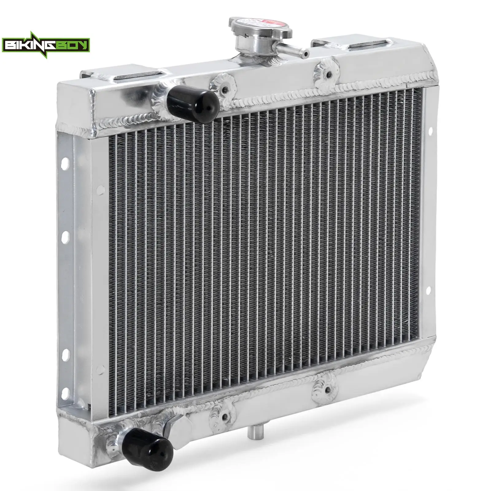 BIKINGBOY Engine Cooling Radiator For CFMoto CF500 X6 07 08 09 10 CF600 Z6 13 14 15 19 20 21 CF800 EPS XC EPS 13-21 Water Cooler