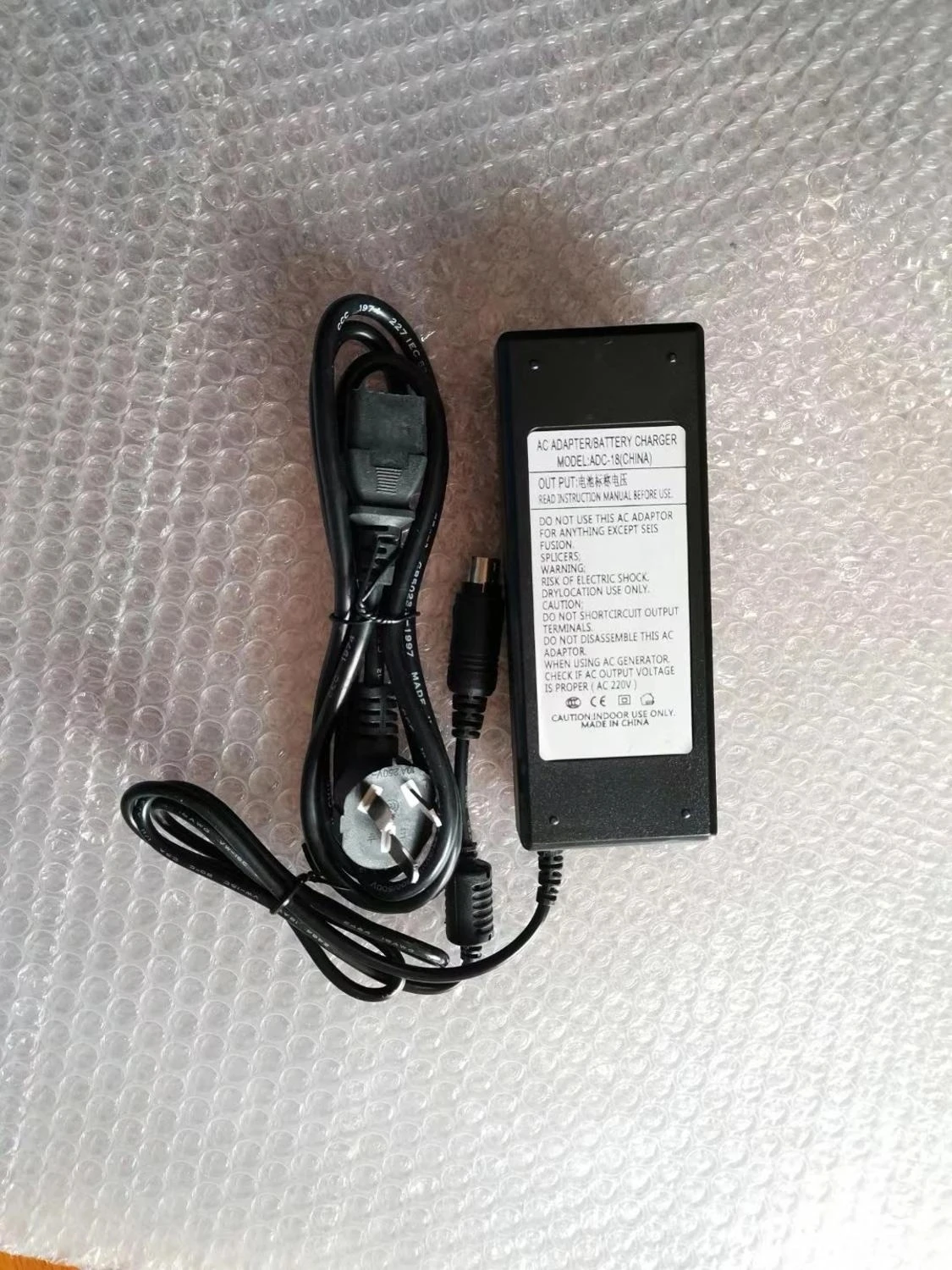 Free Shipping Economic AC Power Adapter BTR-09 Battery Charger ADC-18 for FSM-62S 61S 19S 80S 70S 70R Fusion Splicer