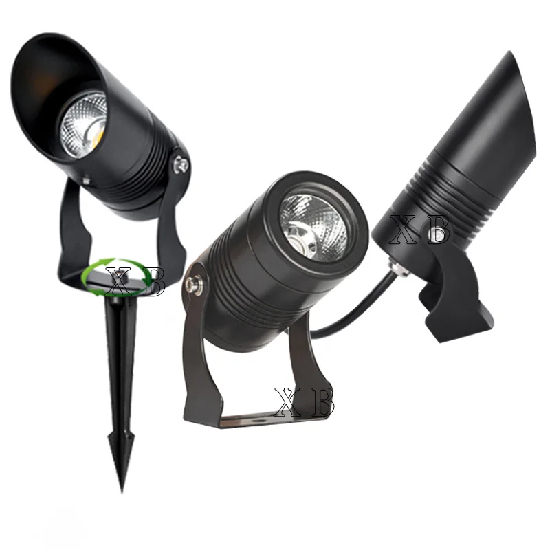 

LED COB Garden Lighting 3W 5W 10W Spike Lawn Lamp Waterproof Led Light Garden Decoration Outdoor Path Spotlights 110V 220V DC12V