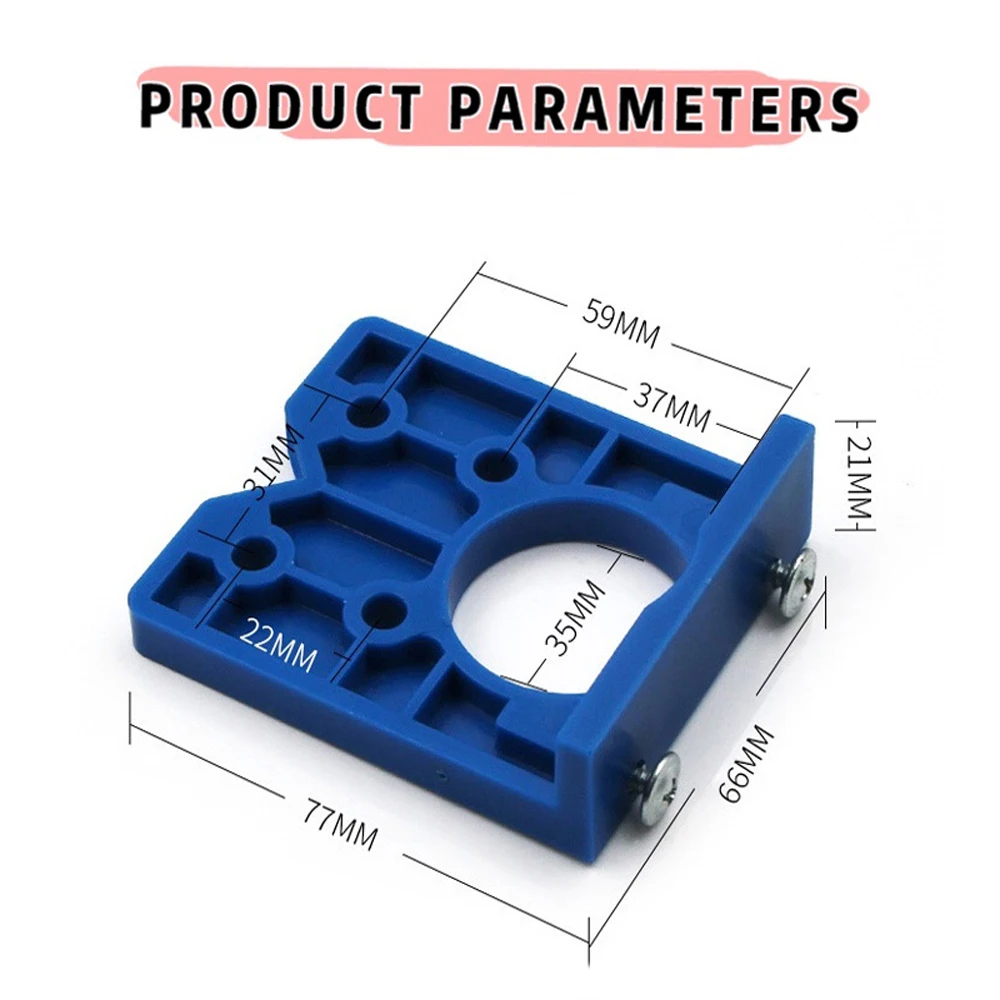 35mm cerniera guida di foratura guida nascosta cerniera guida di perforazione localizzatore falegnameria apri fori porta accessori per armadi strumento