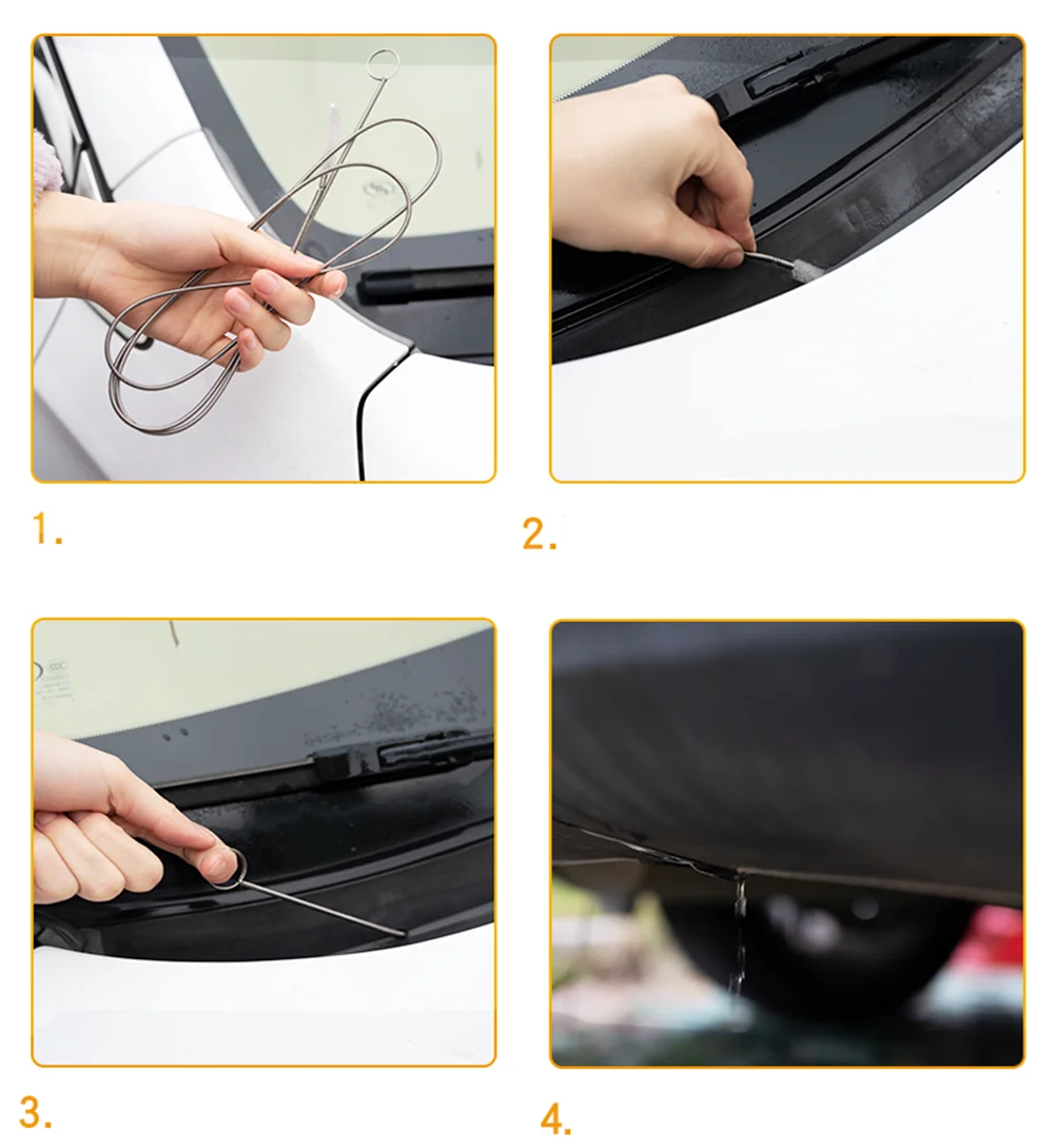 1.6 متر سيارة استنزاف نعرات تنظيف فرشاة تنظيف لمرسيدس بنز W211 W203 W204 W124 AMG W202 W212 W220 W205 W176