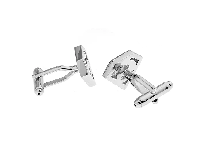 Superheroes Design Designer Cufflinks Quality Brass Material Silver Color Cuff Links Wholesale & Retail