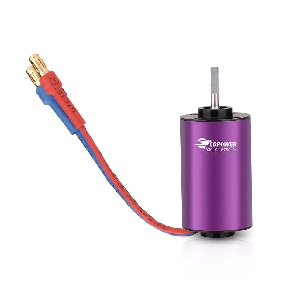 

LDPOWER LD130 2030A 5750KV 2,3mm 1-2S Бессенсорный бесщеточный двигатель для 1/18 1/24/1/28 RC модели автомобиля запасные части Аксессуары