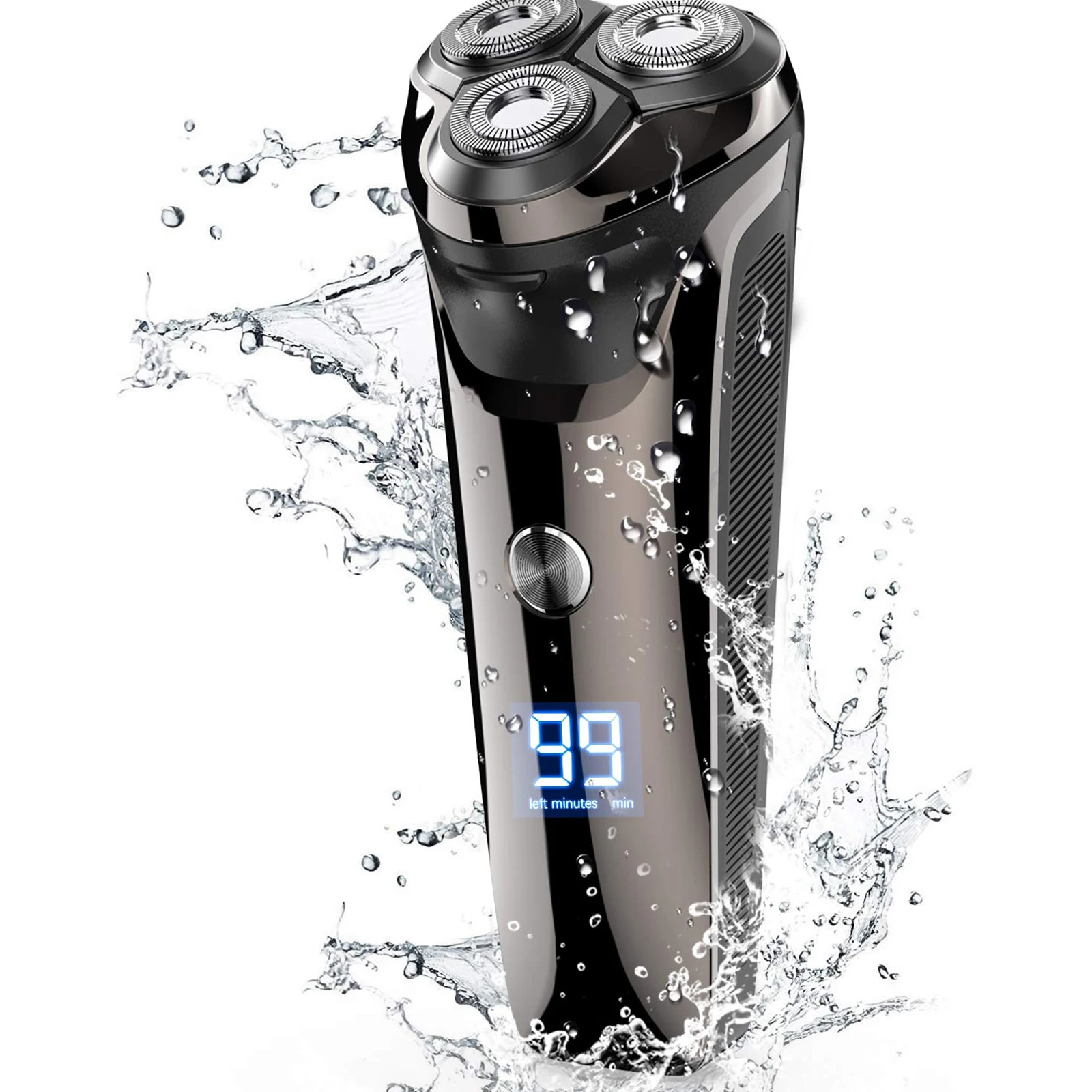 Elektro rasierer Rotations rasierer Barts ch neider mit Popup-Trimmer ipx7 wasserdichter Haars ch neider für Männer