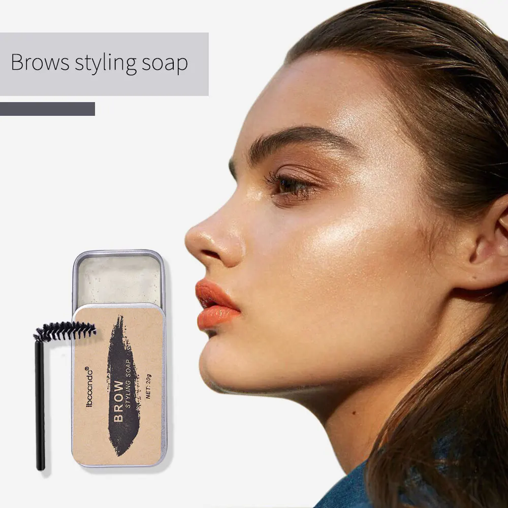 3D Feathery Brow Makeup Balm stylizacja brwi mydło zestaw długotrwały żel do brwi wodoodporny kosmetyki wzmacniający brwi