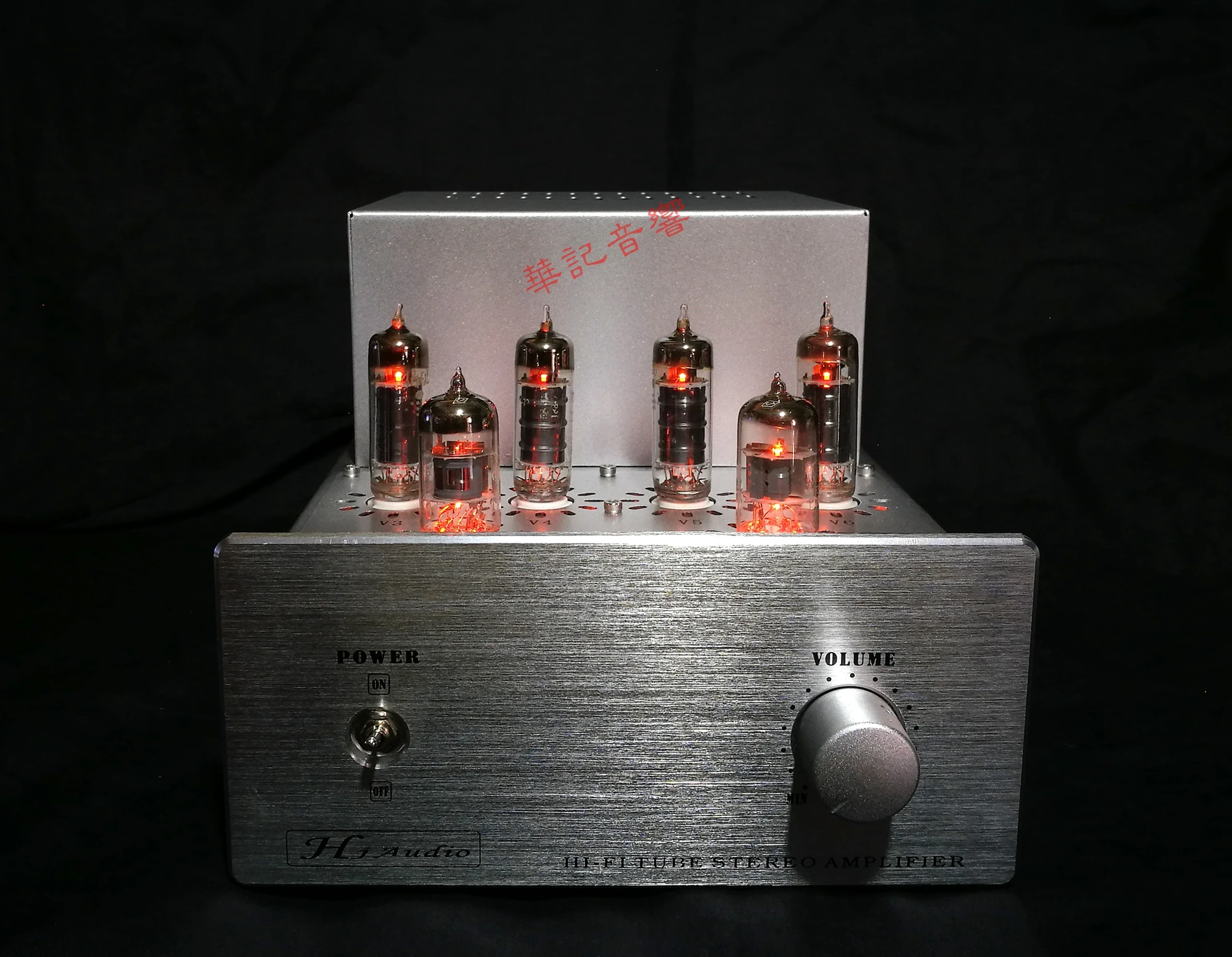 

NEWest HUAJI Tube tube amplifier power amplifier ST-6AQ5PP 2*10W stereo push-pull combined amplifier,6F2(6U8、ECF82)*2、6AQ5*4