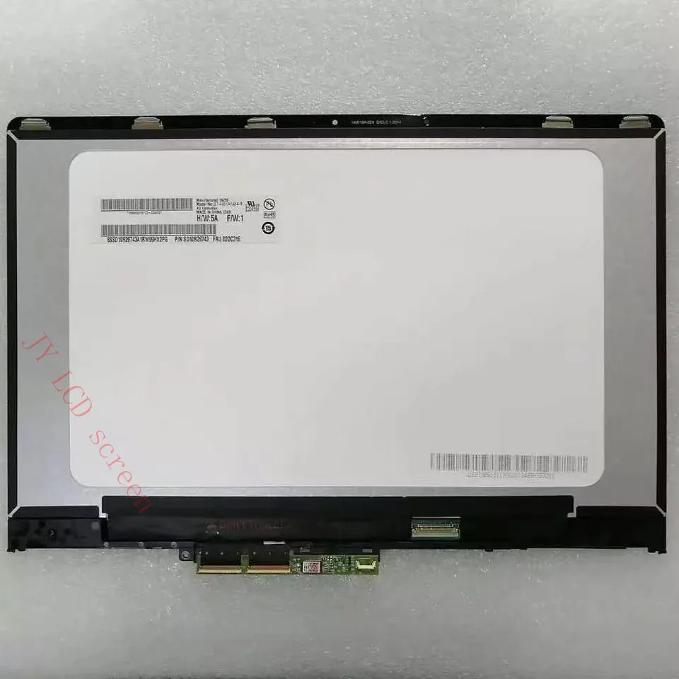 Para lenovo ideapad flex 5-14iil05 81x1 5-14are05 81x2 14 14 display tela lcd painel de toque digitador assembléia vidro