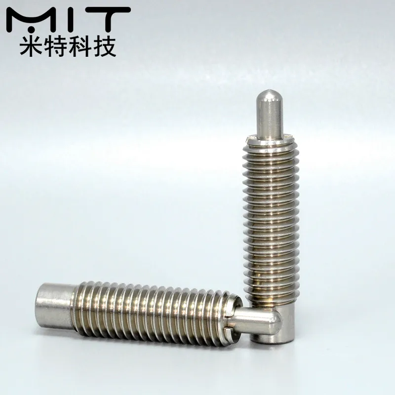 Baja tahan karat indeks Plunger pemosisian Plunger musim semi M3/M4/M5/M6/M8/M10/M12/M16/M20/M24 stok tersedia