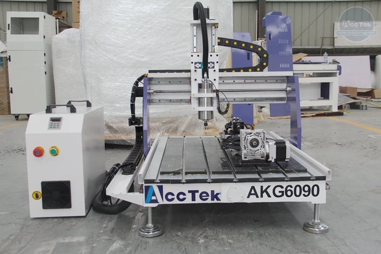 Router CNC Mini untuk Mesin Pengukir Logam Router Kayu Mini Mesin Pengukir Cnc Pemotong Penggilingan Kayu 6090