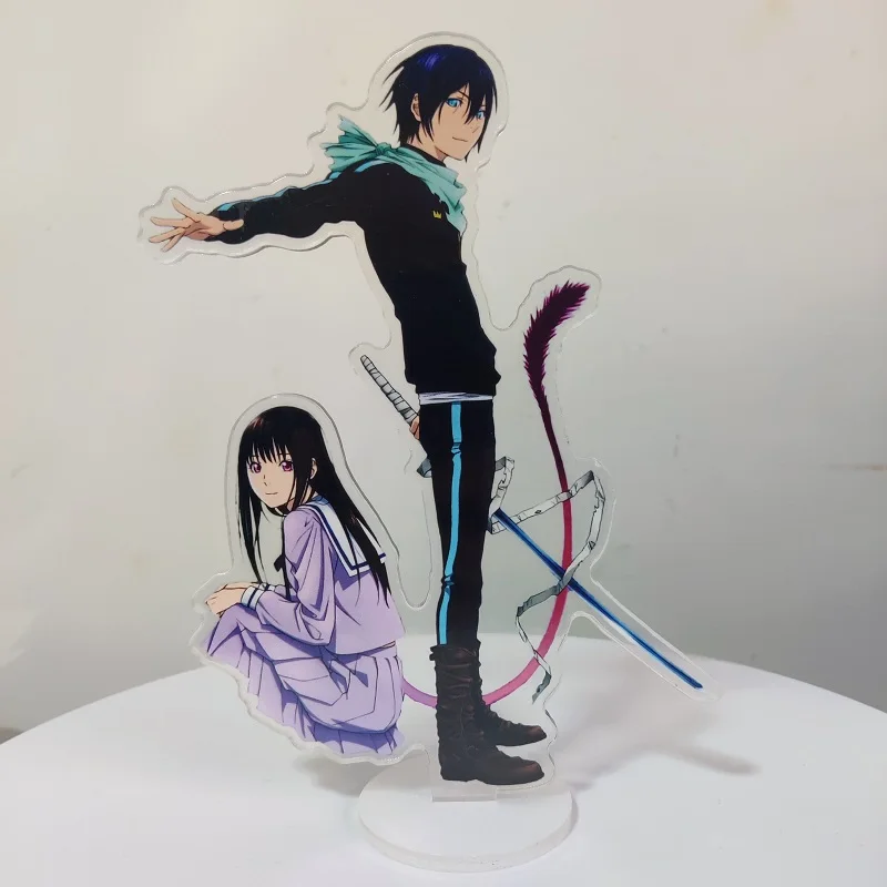 Noragami Cartoon Figure Acrylic Stands Model Double Sided Standing Sign Desktop Decor Xmas Gift Hot Sale Anime Fans Collection